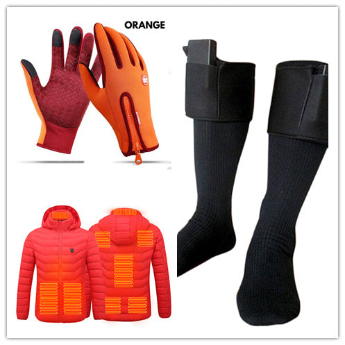 Winter Touchscreen Motorcycle Riding Gloves – Waterproof, Anti-Slip, Warm Fleece Lining